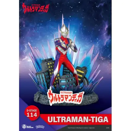 Ultraman D-Stage Ultraman Tiga PVC Diorama szobor figura 15 cm termékfotó