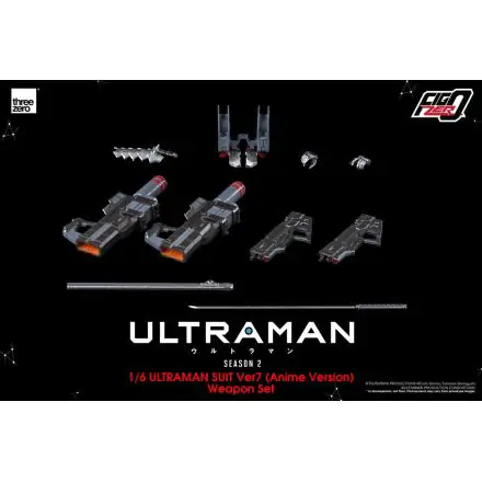 Ultraman FigZero 1/6 Ultraman Suit Ver 7 (Anime Version) Weapon Set termékfotó