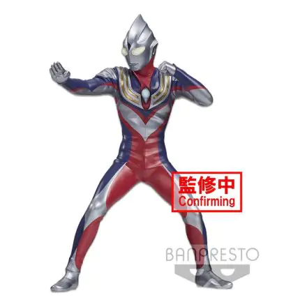 Ultraman Tiga Hero's Brave PVC szobor figura Ultraman Tiga Day & Night Special Ver. 18 cm termékfotó