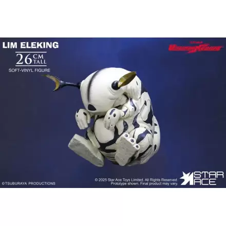Ultraman Ultra-Kaiju Soft Vinyl Lim Eleking szobor figura 26 cm  termékfotó