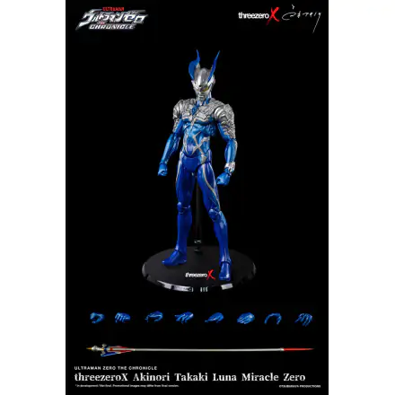 Ultraman Zero: The Chronicle 1/6 Luna Miracle Zero by Akinori Takaki akciófigura 35 cm termékfotó