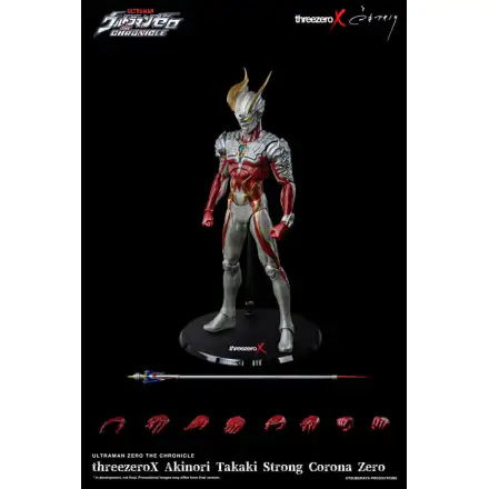 Ultraman Zero: The Chronicle 1/6 Strong Corona Zero by Akinori Takaki akciófigura 40 cm termékfotó