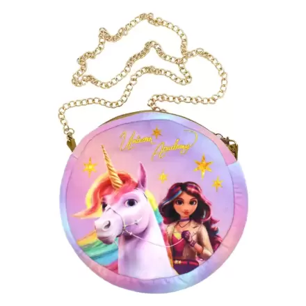 Unicorn Academy kör alakú plüss válltáska  termékfotó