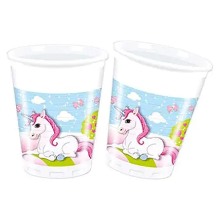 Unicorn, Unikornis műanyag pohár 8 db-os 200 ml termékfotó