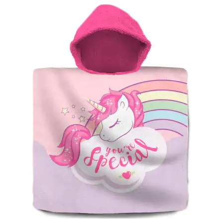 Unicorn You Are Special pamut poncsó törölköző termékfotó