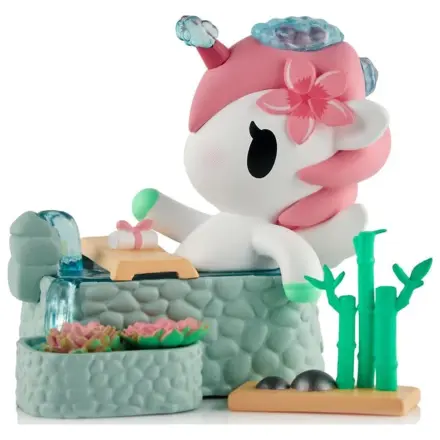 Unicorno Window Box figura Spa Day Hot Springs Oasis 7 cm termékfotó