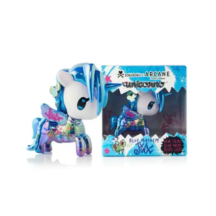 Unicorno x Arcane Window Box figura Blue Mayhem (Special Edition) 7 cm termékfotó