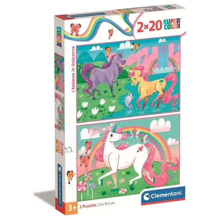 Unikornis Believe 2x20 db-os puzzle  termékfotó