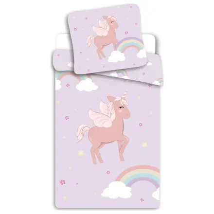 Unikornis Cloudy Pink ágyneműhuzat termékfotó
