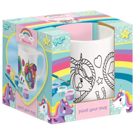 Unikornis Heart festhető porcelán bögre 235 ml  termékfotó