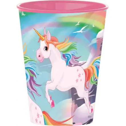 Unikornis pohár, műanyag 260 ml termékfotó