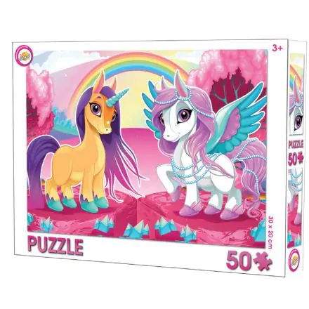 Unikornis puzzle 50 db-os termékfotó