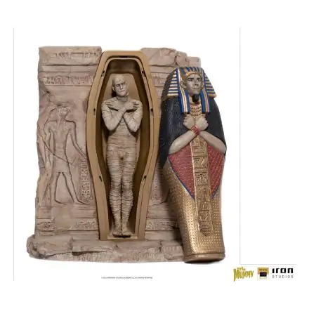 Universal Monsters Deluxe Art Scale 1/10 The Mummy szobor figura 25 cm termékfotó