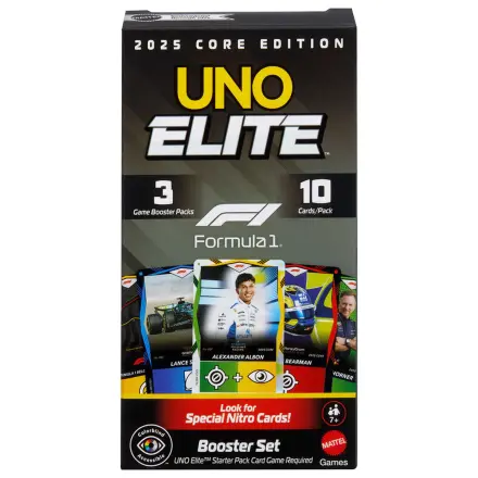 UNO Elite F1 Booster Pack kártyajáték termékfotó