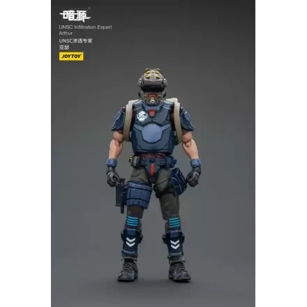 UNSC Dark Source akciófigura Infiltration Expert Arthur 7 cm termékfotó