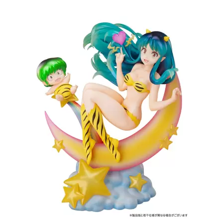 Urusei Yatsura 1/7 Lum & Ten Box Cafe & Space Collaboration PVC szobor figura 20 cm termékfotója