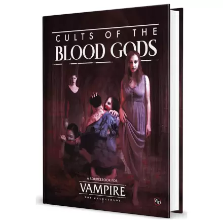 Vampire: The Masquerade 5th Edition RPG book Cults of the Blood Gods Sourcebook angol nyelvű termékfotó