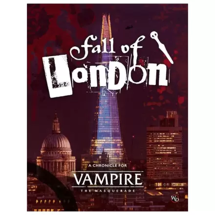 Vampire: The Masquerade 5th Edition RPG book Fall of London Chronicle angol nyelvű termékfotó