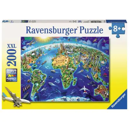 View of the world from above XXL puzzle 200db-os termékfotó