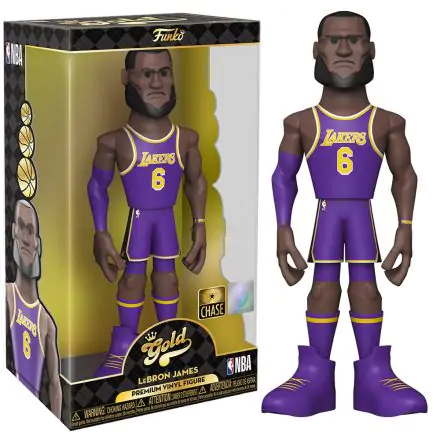 Vinyl Gold figura Lakers Lakers Lebron James 30cm Chase termékfotó