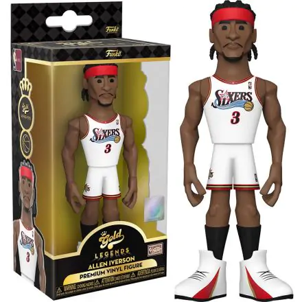Vinyl Gold figura NBA 76ers Allen Iverson termékfotó