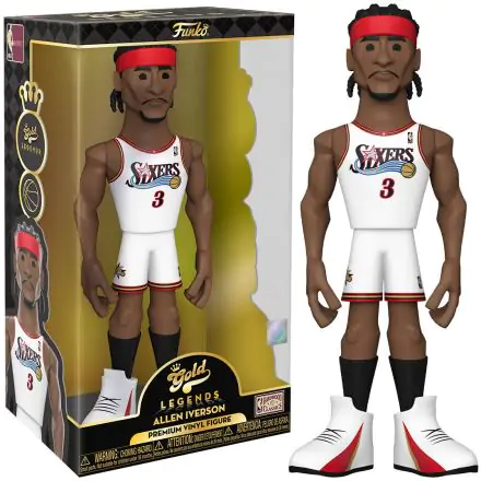 Vinyl Gold figura NBA 76ers Allen Iverson 30cm termékfotó