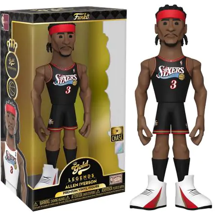 Vinyl Gold figura NBA 76ers Allen Iverson 30cm Chase termékfotó