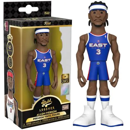 Vinyl Gold figura NBA 76ers Allen Iverson Chase termékfotó