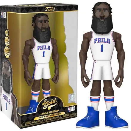 Vinyl Gold figura NBA 76ers James Harden 30cm termékfotó