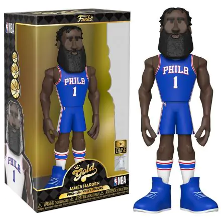 Vinyl Gold figura NBA 76ers James Harden 30cm Chase termékfotó