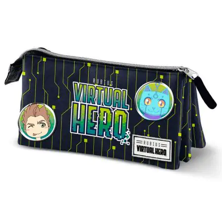 Virtual Hero fekete tripla tolltartó termékfotó