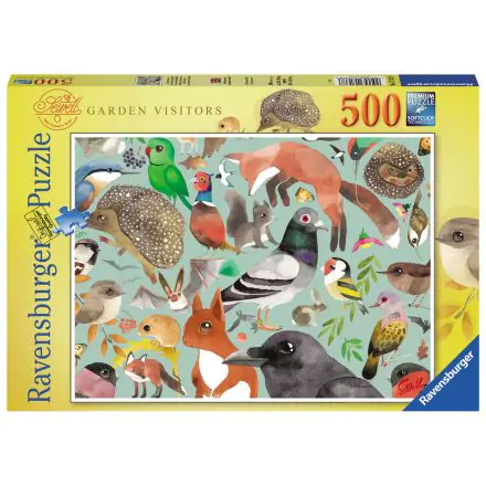 Visitors to the garden puzzle 500db-os termékfotó