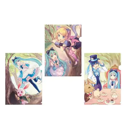 Vocaloid Clearfile 3-Set Characters termékfotója