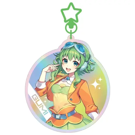 Vocaloid Megpoid kulcstartó Gumi SV1 Holographic termékfotó