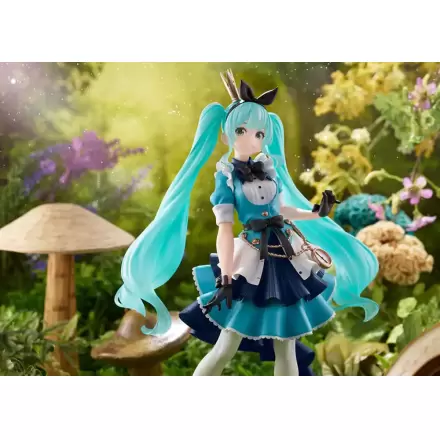 Vocaloid PVC Princess AMP Hatsune Miku Alice Ver. szobor figura 18 cm (re-run) termékfotó