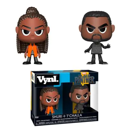 Vynl figuras Marvel Black Panther & Shuri termékfotó
