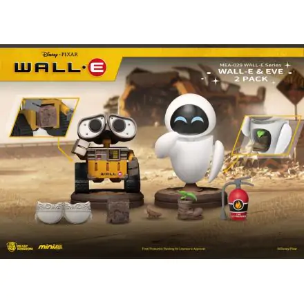 Wall-E Mini Egg Attack Wall-E Series Wall-E & Eve figura csomag 8 cm termékfotó