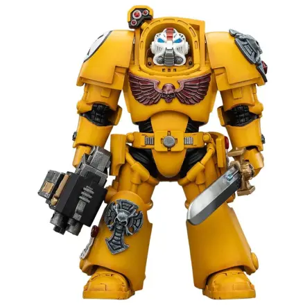 Warhammer 40,000 Imperial Fists Terminator 1 with Power Sword and Storm Bolter akciófigura 14 cm termékfotó