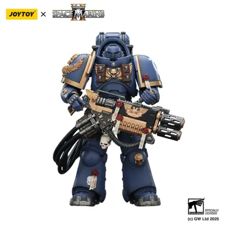Warhammer 40,000: Space Marine 2 Ultramarines Heavy Artificer Armor with Relic Multi-Melta akciófigura 13 cm termékfotó