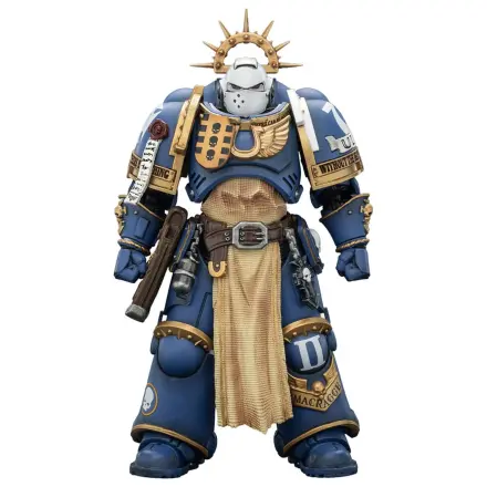 Warhammer 40,000 Ultramarines Levantus with Power Sword, Stormshield and Bolt Pistol akciófigura 13 cm termékfotó