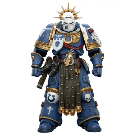 Warhammer 40,000 Ultramarines Torvald with Power Sword, Stormshield and Bolt Pistol akciófigura 13 cm termékfotó