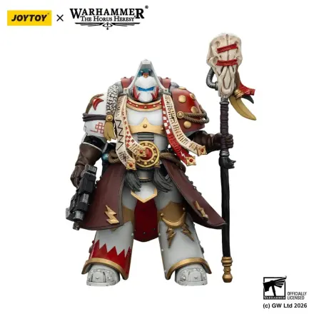 Warhammer 40,000 White Scars Stormseer Consulwith Force Staff and Bolt Pistol akciófigura 12 cm termékfotó