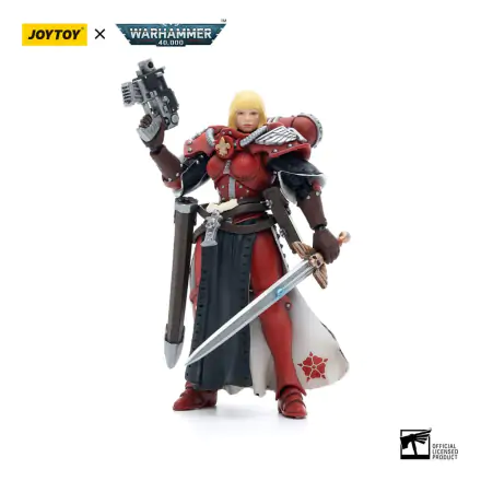 Warhammer 40k 1/18 Adepta Sororitas Battle Sisters Order of the Bloody Rose Sister Superior Kaminal akciófigura 12 cm termékfotó
