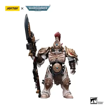 Warhammer 40k 1/18 Adeptus Custodes Solar Watch Custodian Guard with Guardian Spear akciófigura 12 cm termékfotó
