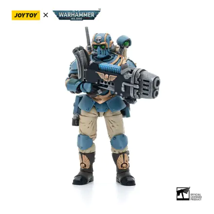 Warhammer 40k 1/18 Astra Militarum Tempestus Scions 55th Kappic Eagles Plasma Gunnert akciófigura 12 cm termékfotó