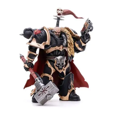 Warhammer 40k 1/18 Black Legion Chaos Lord Khalos the Ravager akciófigura 16 cm termékfotó