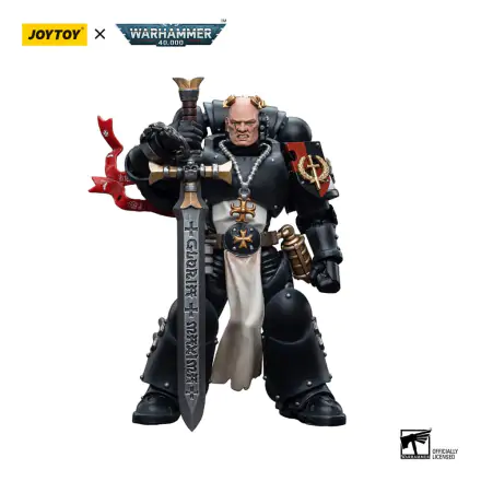 Warhammer 40k 1/18 Black Templars Emperor's Champion Bayard's Revenge akciófigura 12 cm termékfotó