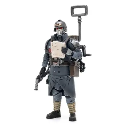 Warhammer 40k 1/18 Death Korps of Krieg Veteran Squad Guardsman Communications Specialist akciófigura 10 cm termékfotó