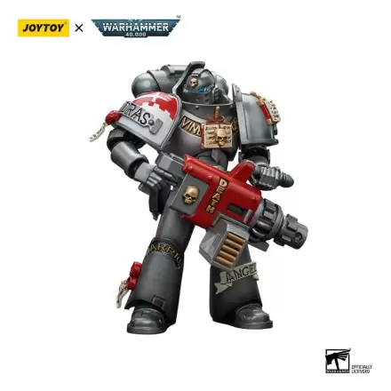 Warhammer 40k 1/18 Grey Knights Strike Squad Grey Knight with Psycannon akciófigura 12 cm termékfotó