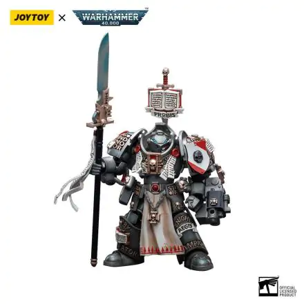 Warhammer 40k 1/18 Grey Knights Terminator Jaric Thule akciófigura 13 cm termékfotója